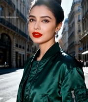  街头时尚女性特写(1)6374#竖屏 	 