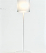  简约白色落地灯展示2644#竖屏 	 