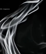  黑色背景白色烟雾素材(6)7686#竖屏 	 