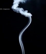  黑色背景白色烟雾素材(5)6490#竖屏 	 