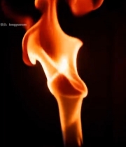  红色火焰素材5030#竖屏 	 