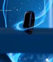  黑色智能手环科技感展示素材2502#竖屏 	 