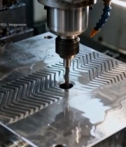  工业机械钻孔作业素材3918#竖屏 	 