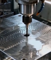  工业机械钻孔作业素材3918#竖屏 	 