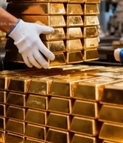  工人搬运金条6555#竖屏 	 