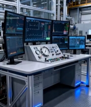  工厂自动化控制操作台3799#竖屏 	 