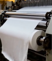  工厂织布机纺织作业画面1247#竖屏 	 