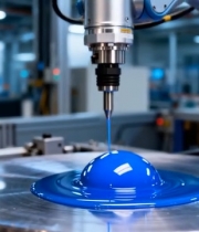  工厂机械臂自动化作业场景(1)6148#竖屏 	 