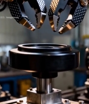  工厂机械臂抓取部件画面5905#竖屏 	 