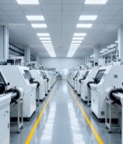  工厂车间内的工业设备5518#竖屏 	 