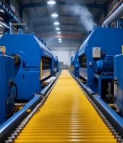  工厂车间工业机器生产线1547#竖屏 	 