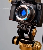  复古相机镜头特写素材557#竖屏 	 