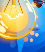  发光灯泡动画素材(1)7753#竖屏 	 