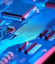  电路板芯片特写素材361#竖屏 	 