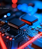  电路板上芯片特写6015#竖屏 	 