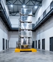  厂房内大型工业设备1449#竖屏 	 